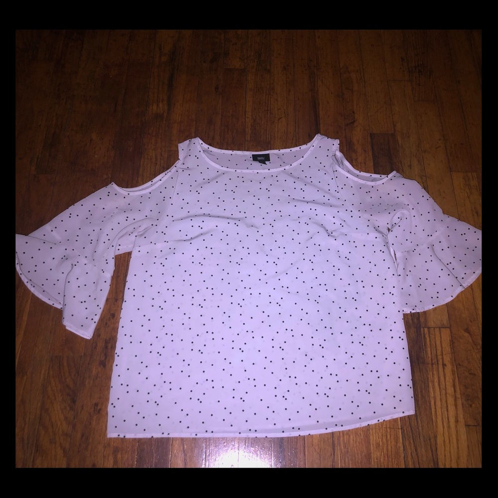 Women’s polkadot top